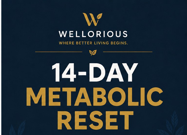 Cover of the Wellorious 14-Day Metabolic Reset
